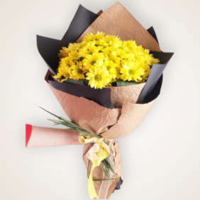 Ankara Çiçekçi Sarı Papatya Buketi